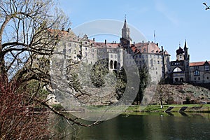 Panorama of Sigmaringen castle, Germany