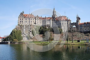 Panorama of Sigmaringen castle, Germany