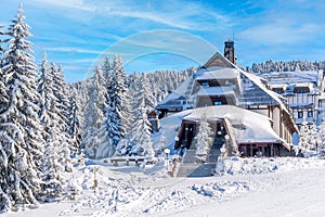 Panorama of ski resort Kopaonik, Serbia