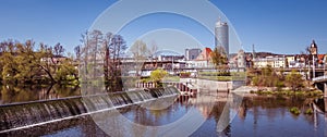 Panorama skyline of Jena in Thuringia