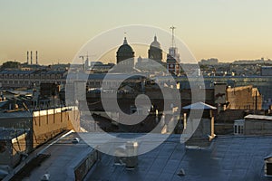 Panorama of St. Petersburg. Russia