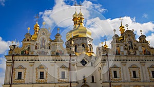 Panorama of St. Sophia Cathedral in Kiev