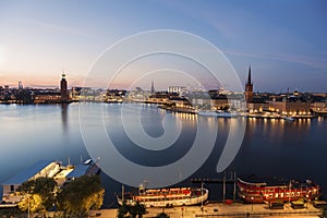 Panorama of Stockholm