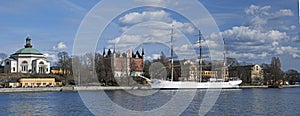 Panorama in Stockholm City