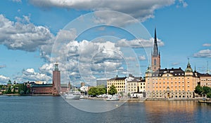 Panorama of Stockholm from SÃ¶dermalm, Sweden