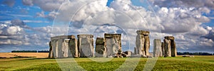 Panorama of Stonehenge United Kingdom