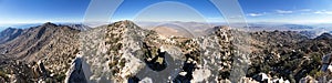 Panorama From The Summit Of Granite Pinnacle near Granite Mountain photo