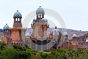 Panorama of Sun City, The Palace of Lost City, South Africa