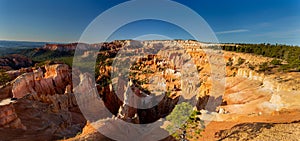 Panorama of Sunrise Point in Bryce National Park photo