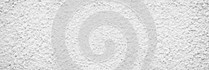 Panorama Surface of white cement of texture wall background