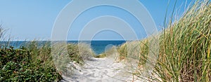 Panorama Sylt beach North Sea