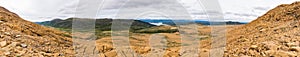 Panorama of the Tablelands of Gros Morne National Park, Newfoundland