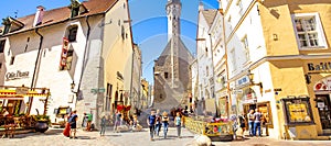 Panorama of Tallin old town, Estonia