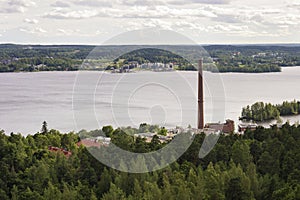 Panorama of Tampere, Finland