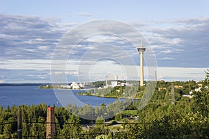 Panorama of Tampere, Finland