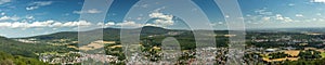 Panorama of the Taunus low mountain rang