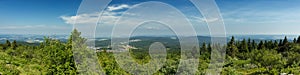 Panorama of the Taunus low mountain range