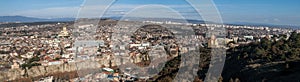 Panorama Tbilisi and Tabor Monastery