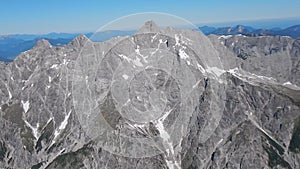 panorama from the top of watzmann mountain