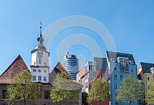 Panorama town hall of Jena in Thuringia