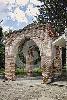 Panorama of town of Kazanlak, Bulgaria