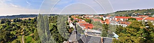 Panorama of the town Kotzschenbroda in Saxony / Germany