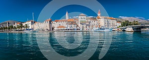 Panorama of town Trogir.