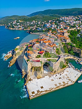 Panorama of Ulcinj in Montenegro