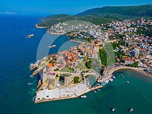 Panorama of Ulcinj in Montenegro