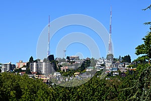 Panorama of Uptown Seattle, Washington