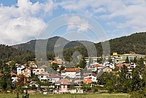 Panorama in Velingrad Bulgaria