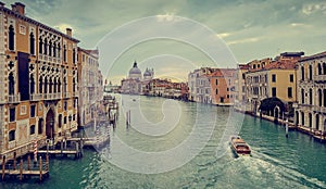 Panorama of Venice from Accademia Bridge