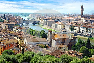 Panorama of Verona, Itali