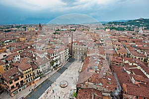 Panorama of Verona, Italy