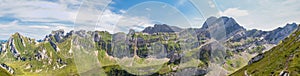 Panorama view of Alpstein massif photo