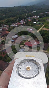 Panorama view antena selular indosat