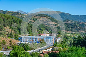 Panorama view of Armenian town Dilijan