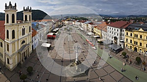 Panorama View of Banska Bystrica.