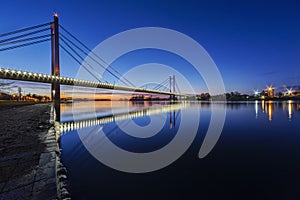 Panorama view on Belgrade town