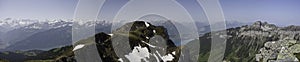 Panorama View of Bernese Alps