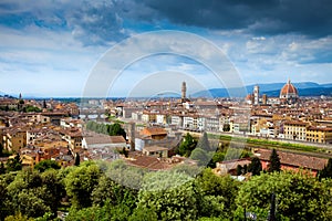 Panorama view of Firenze