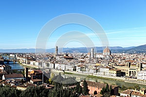 Panorama view of Florence