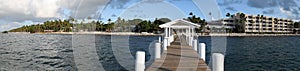 Panorama view of the Florida Keys photo