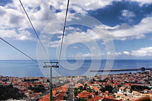 The panorama view for Funchal