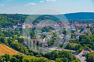 Panorama view of German town Eichstatt photo