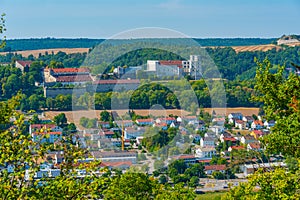 Panorama view of German town Eichstatt photo