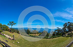 Panorama view of Huai Nam Dang National Park