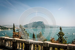 Panorama view, Lake Garda