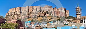 Panorama View Of Mehrangarh Fort