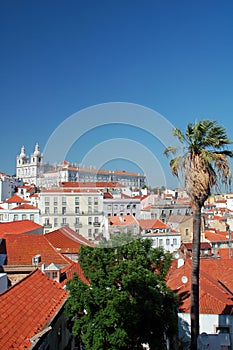 Panorama view from Oporto City